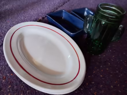 Photo of free Plates, Glass & Bonsai Pots (Collyhurst M40) #3