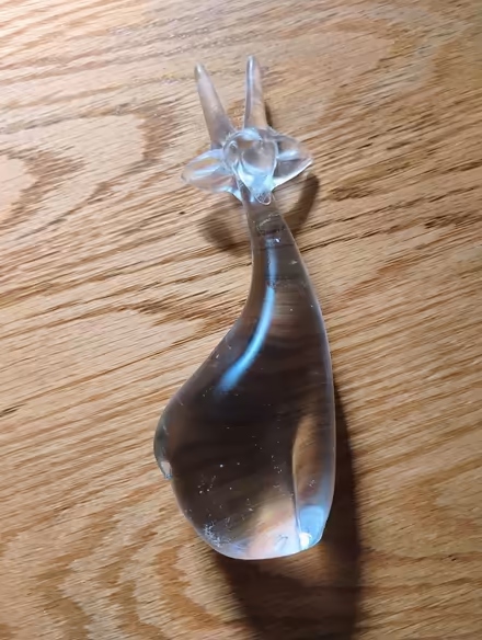 Photo of free Glass giraffe figurine, Westvale (Westvale, Waterloo) #1