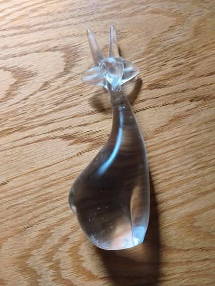 Photo of free Glass giraffe figurine, Westvale (Westvale, Waterloo) #1