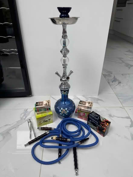 Photo of free Shisha Pipe and coals and shisha (Penn HP10) #1