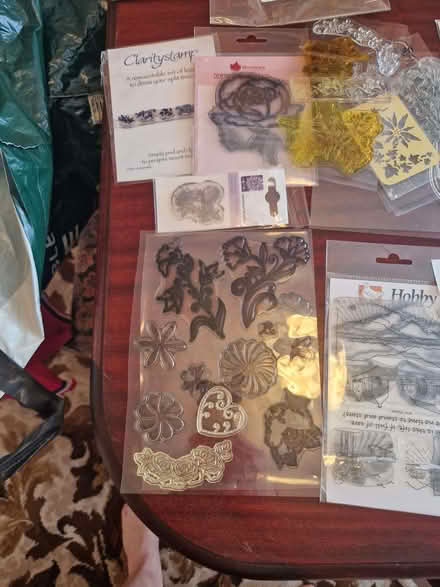 Photo of free A large amount of rubber stamps (Ballards CR2) #2
