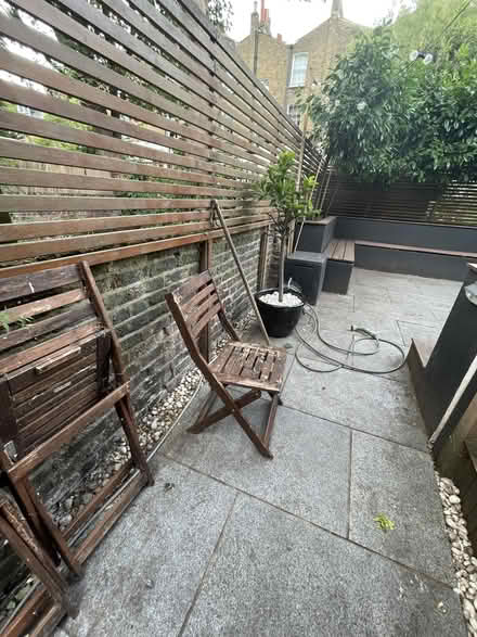Photo of free Wooden Garden Chairs (Canonbury N1) #3