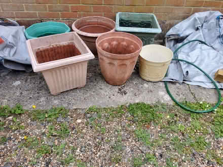 Photo of free Large Plant pots (assorted ) (Bexhill on Sea) #1