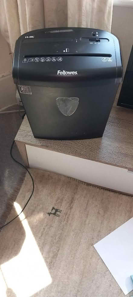 Photo of free Fellowes electric paper shredder (Bexhill-on-Sea) #2