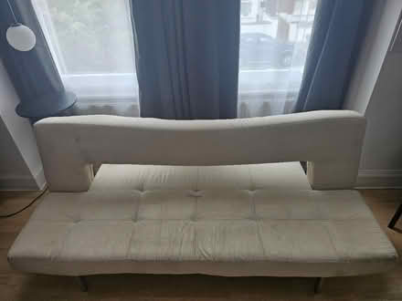 Photo of free Cream sofabed (SW19 Wimbledon) #3