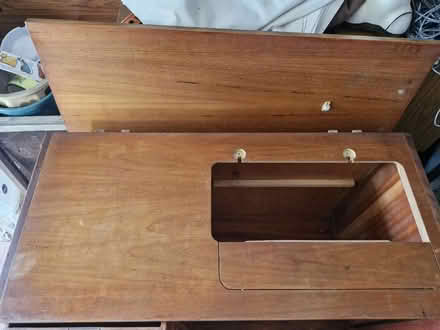 Photo of free Wooden sewing machine cabinet (Thornaby, Stockton-on-Tees) #2