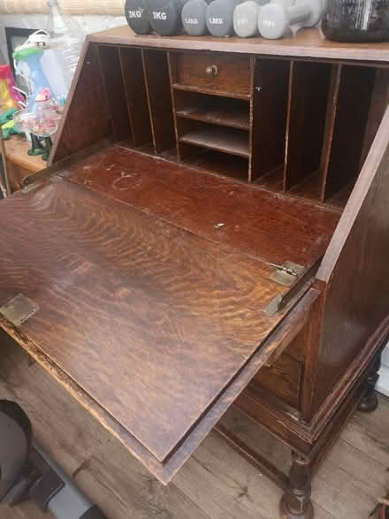 Photo of free Oak bureux solid wood (Brighton Hill RG22) #2
