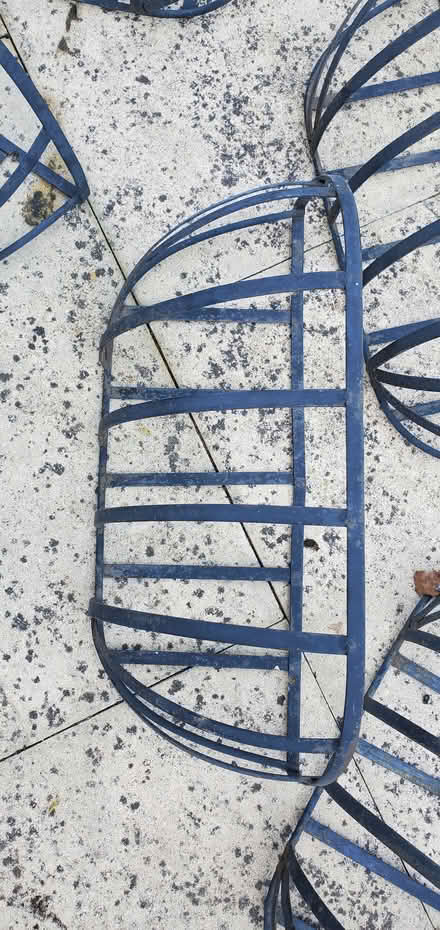 Photo of free Five metal wall baskets (Battledown GL52) #1