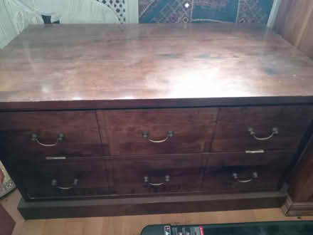Photo of free Wooden storage cabinet (Lower Morden SM4) #1