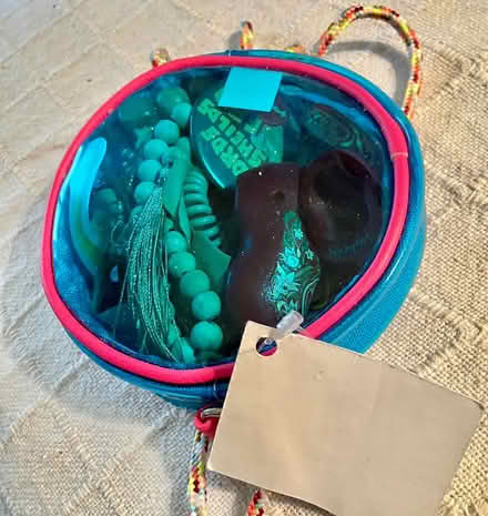 Photo of free Cute Clear Blue Girl's Bag+Baubles (Chelsea) #3