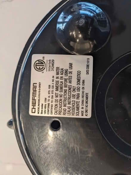 Photo of free Chefman slow cooker base and lid (San Mateo Knolls) #4