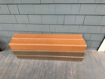 Photo of free Four fence post wraps (Cambridgeport) #2