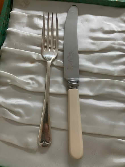 Photo of free Set of six knives and forks (Aston CH5) #2