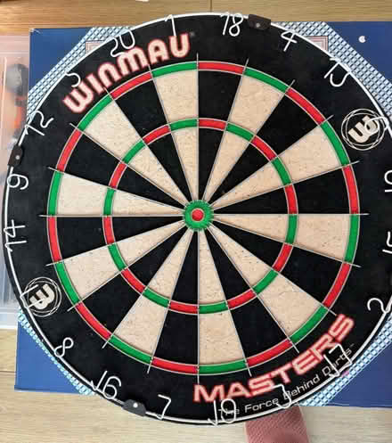 Photo of free Winmau dart board (Whitegrove RG42) #1