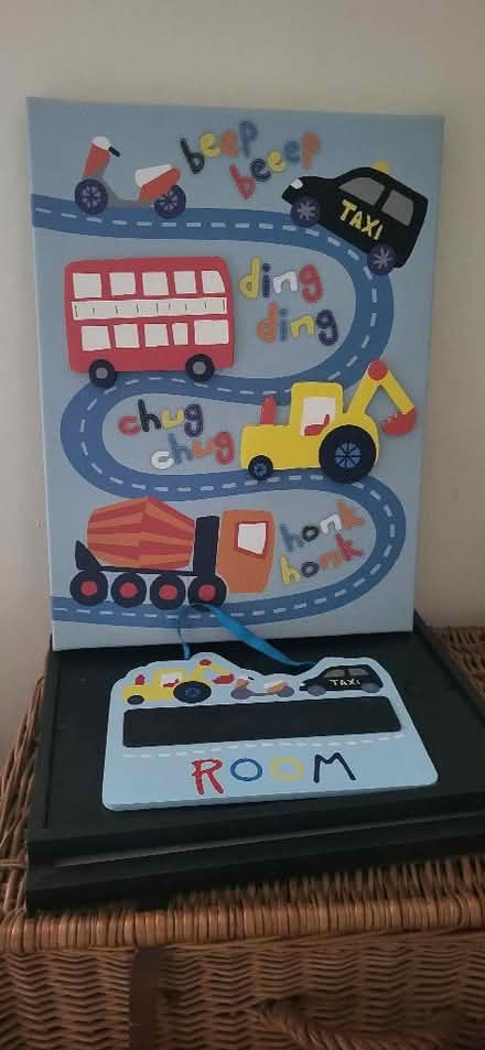 Photo of free Vehicle theme bedroom Dec's and curtains (Fairfield Park SG5) #1