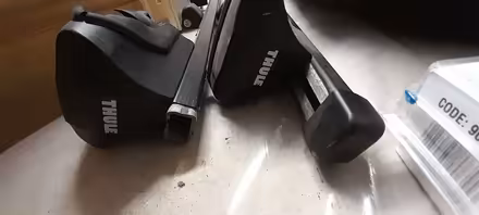 Photo of free Thule roof box, roof bars and fitting kit for a range of car (Saughall village CH1) #2