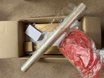 Photo of free small gold hamper boxes materials (Terenure, Dublin 6W.) #1