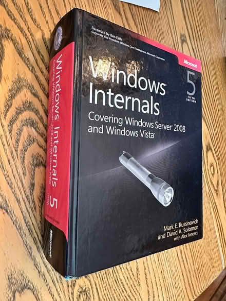 Photo of free Windows Internals, 5th Edition (Beaverbrook) #1