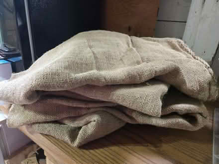 Photo of free 6 garden burlap bags (Udist) #1