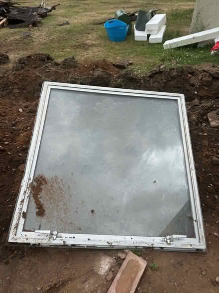 Photo of free Aluminium double glazed window frame (Papplewick CP NG15) #1