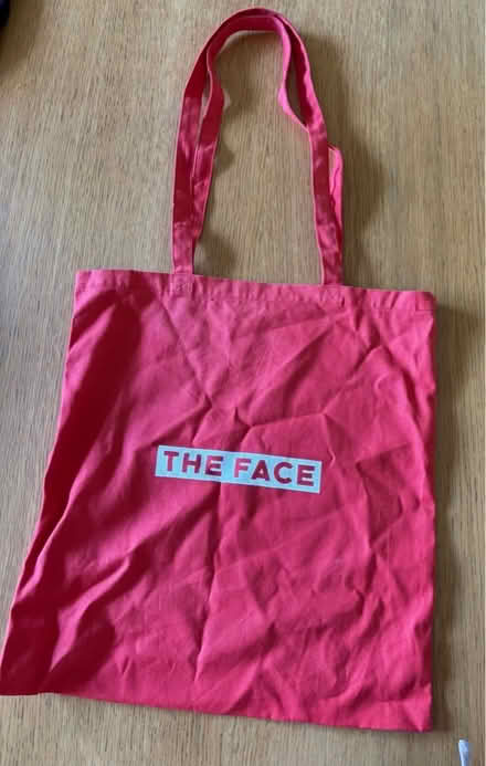Photo of free “The FACE” tote bag (Kippington TN13) #1