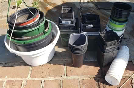 Photo of free Nursery Pots & Outdoor Storage Bin (Front Royal) #1