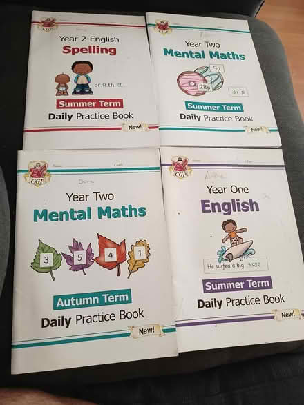 Photo of free Year 2 - 12 Used CGP Books (IG6) #1