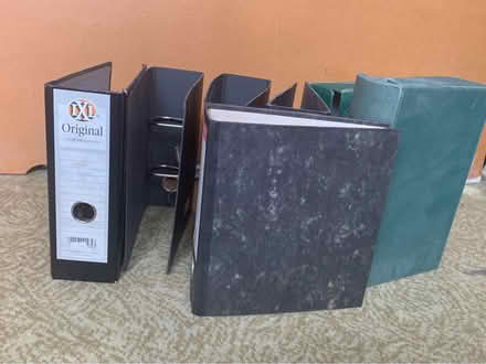 Photo of free A5 ring binders and box files (Portinscale Keswick CA12) #1
