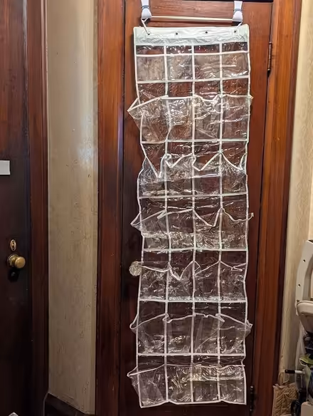 Photo of free Hanging Plastic Shoe Notions Bag (Yonge and Lawrence) #1