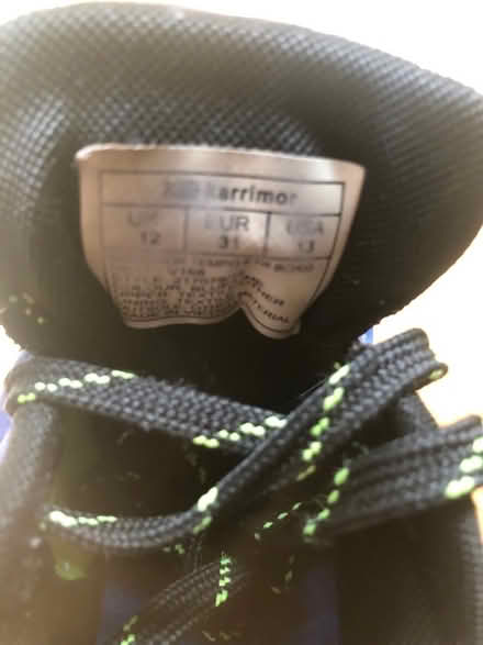 Photo of free Kids Karrimor trainers size 12 (Latchford WA4) #3