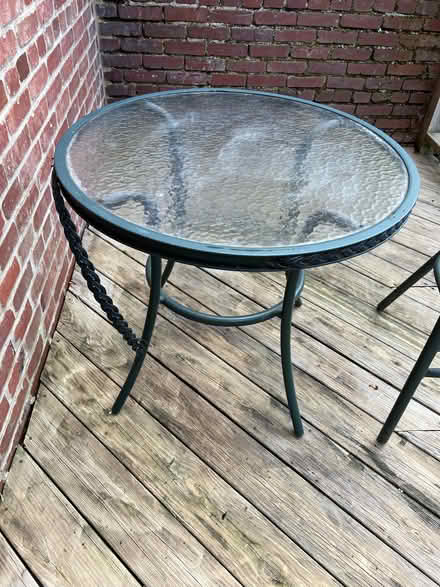 Photo of free Patio table and chair frames (Columbia Heights) #2