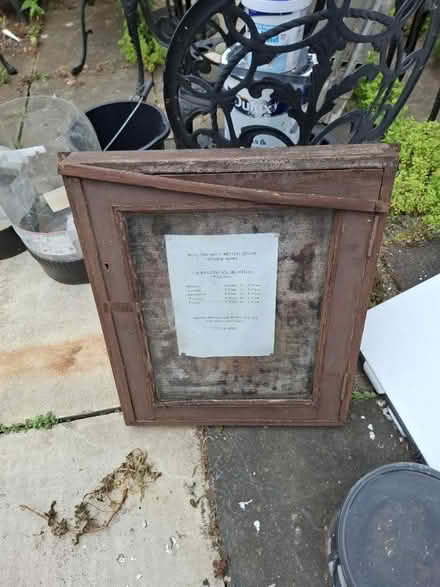 Photo of free Old 1960s display board for repair (L25 Woolton) #1