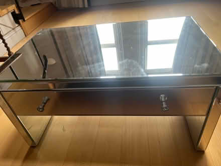 Photo of free Low coffee table. Mirrored. Needs repair. (Leeds LS1) #3