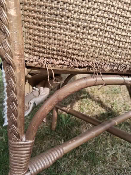 Photo of free Child size wicker chair (Carshalton SM5) #3