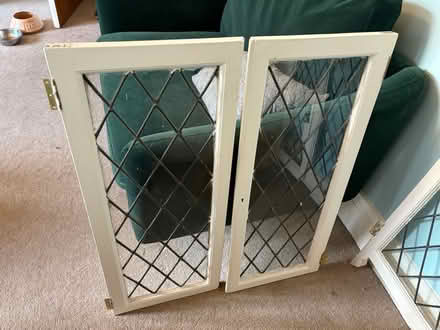Photo of free Doors with leaded windows (Pollokshaws E G43) #1