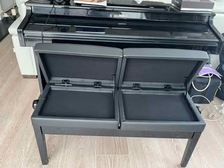 Photo of free Double piano teaching stool (Dalkey co Dublin) #4