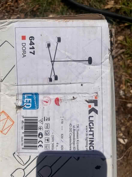 Photo of free Black light fitting (Ivy Hatch TN15) #1