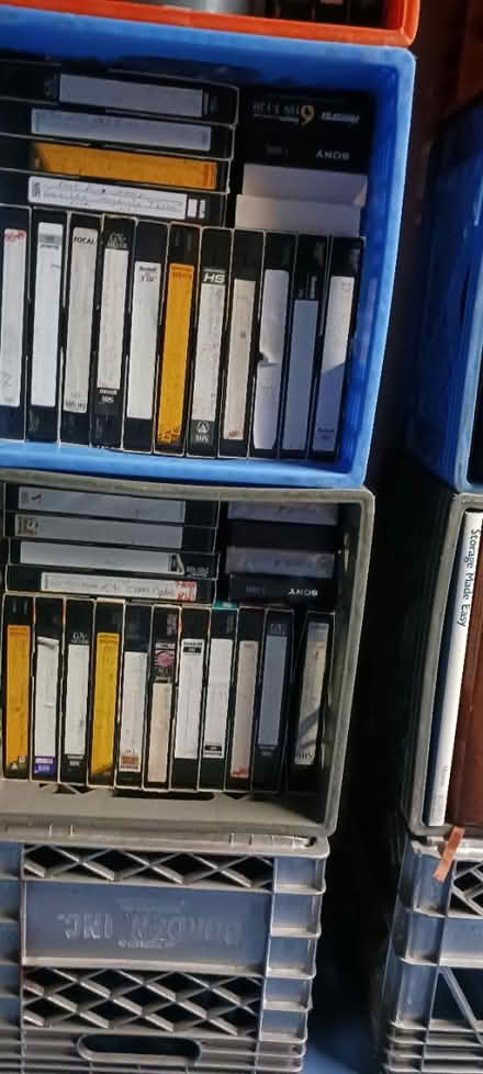 Photo of free VHS tapes that have been recorded (Mi.& Middlebelt , Inkster Mich) #1