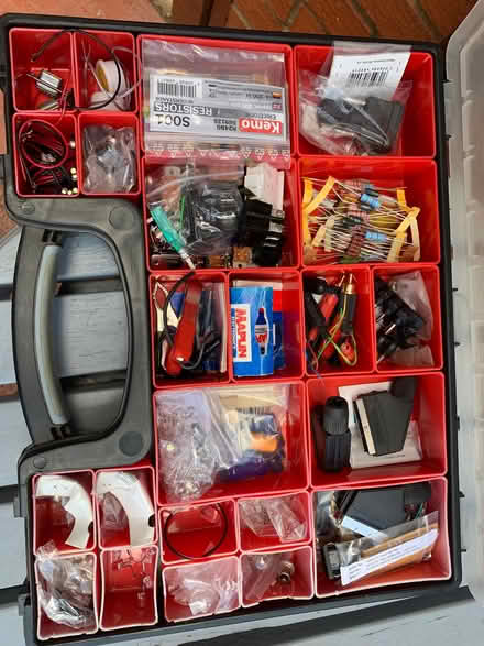 Photo of free Box of Electronic parts. (Braintree CM7) #1