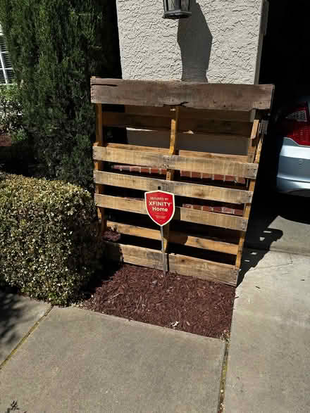 Photo of free Wood pallet (Davis) #1