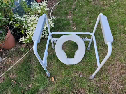 Photo of free New toilet seat raiser and frame (Leigh Park PO9) #1