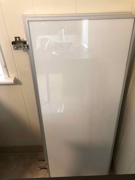 Photo of free Ikea glass doors for bookshelf (North Cambridge) #1