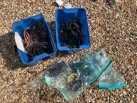 Photo of free Loads of chargers, leads, wires etc (Warminster BA12) #1