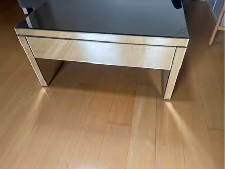 Photo of free Low coffee table. Mirrored. Needs repair. (Leeds LS1) #2