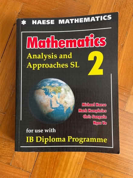 Photo of free Maths study book, IB diploma (Vanda Road) #1