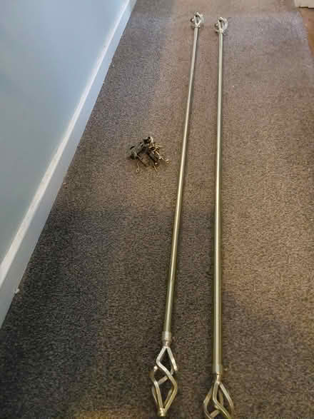 Photo of free Curtain poles (Rothwell LS26) #1