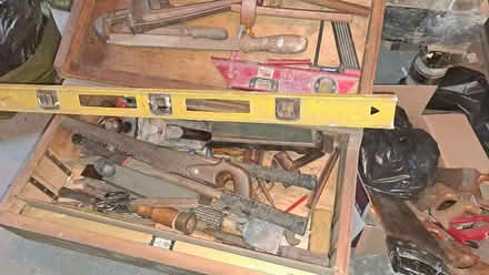 Photo of free Box of vintage tools (Gorse Hill M32) #1