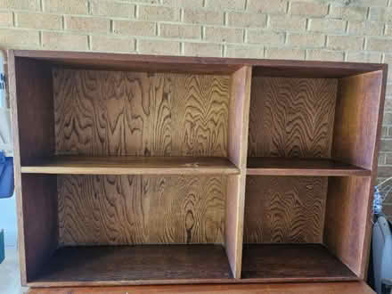 Photo of free Wooden shelving unit (Thornaby, Stockton-on-Tees) #1