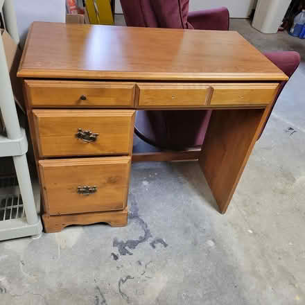 Photo of free Kid Size Wood Desk (Bellevue-Redmond) #1