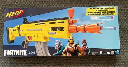 Photo of free Fortnite AR-L motorised Nerf gun (North Bretton) #1